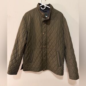 Orvis Men's Quilted Green Puffer Jacket